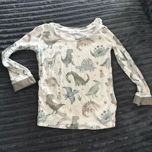 2-piece Angel Dear Dinosaur Bamboo Pajamas 12-18M